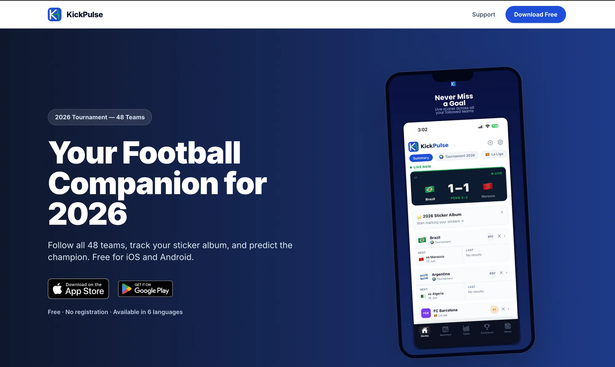 KickPulse — Decima's own project